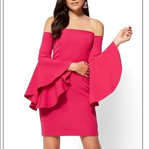 New York & Company Off the shoulder dress